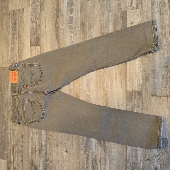 LEVIS | Light Green Vintage Wash Denim Jeans | Size 32L L30​ - Picture 6 of 10